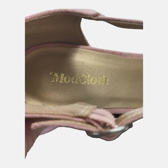 Modcloth The Zest Is History Heel in Mauve Size 9W - Picture 9 of 11
